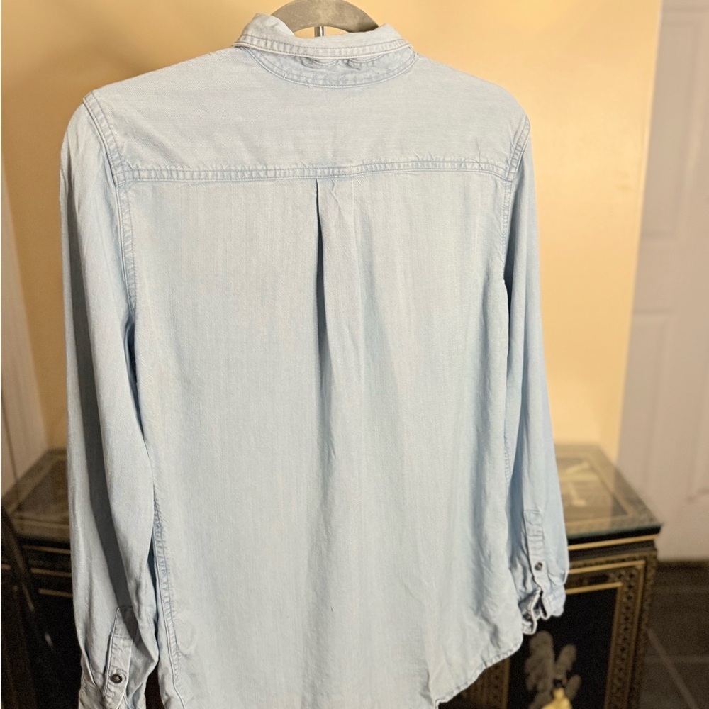 Chaps denim long sleeve button up - Picture 3 of 4